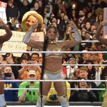 Jade Cargill, Bianca Belair, and Naomi are victorious at WrestleMania XL